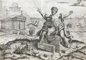 Laocoonte, 1517-1519. Marco Dente. Colección Furió